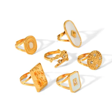 Brittney - Gold Ring Collection