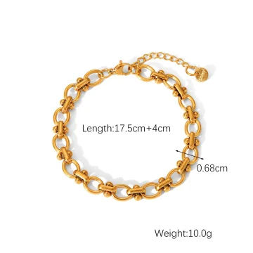 Oval Link Bracelet