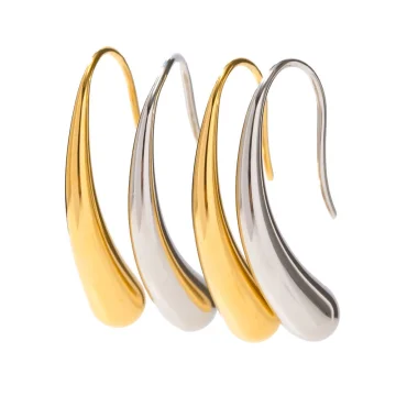 Minimalist Bold Hook Earrings