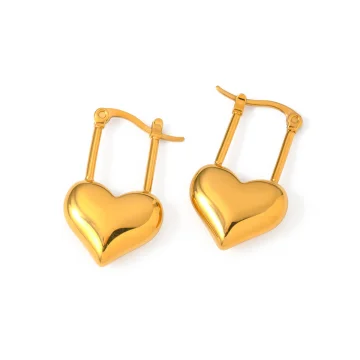 Free Heart  Earrings Perfect Gift for Women