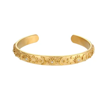 Luna - Sun Moon Star Cuff