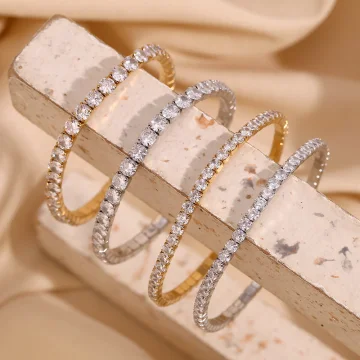 Lyra - Stretchable Zircon Bracelet
