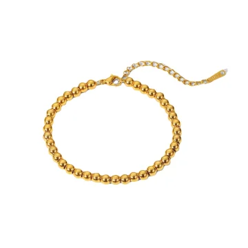 Sophia - Gold Beaded Bracelet