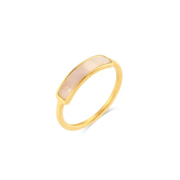 Emily - Stainless Steel Minimalist Shell Ring