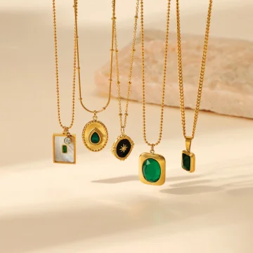 Carla - Minimalist Gemstone Necklace