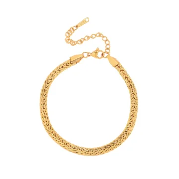 Clara - Minimalist Gold Chain Bracelet