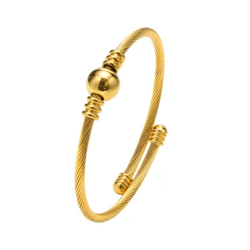 Classic 18k Gold-Plated Bangle