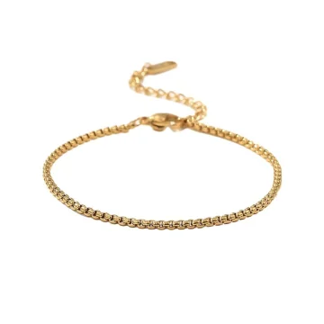 Luna - Slim Lobster Clasp Bracelet