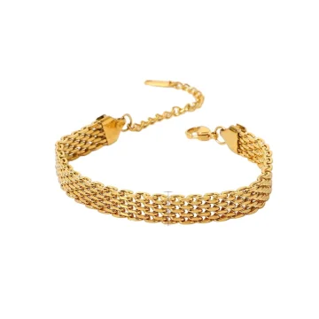 Olivia - Watch Band-Inspired Bracelet
