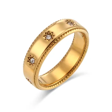 Carolina - Stunning Star Zircon Ring
